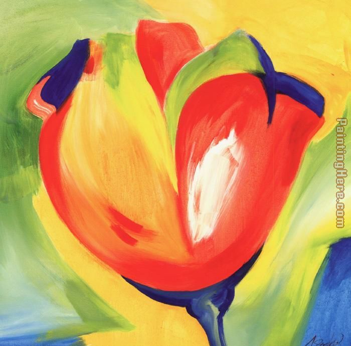 Riotous Tulips IV painting - Alfred Gockel Riotous Tulips IV art painting